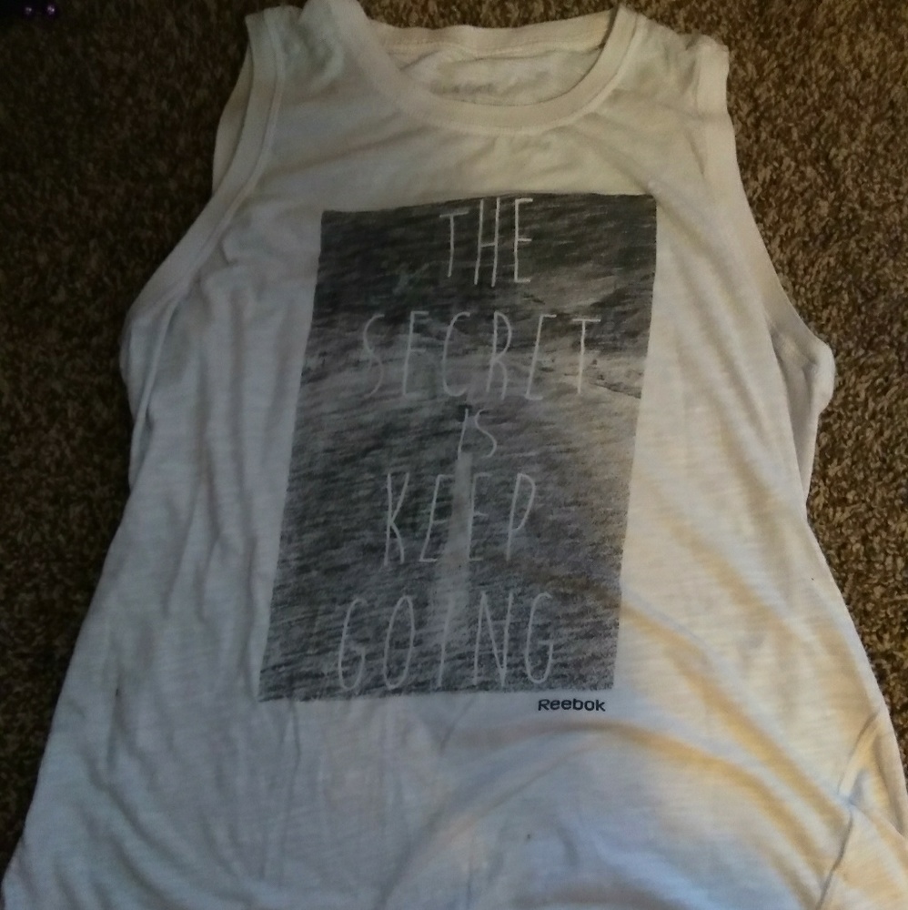 White muscle shirt